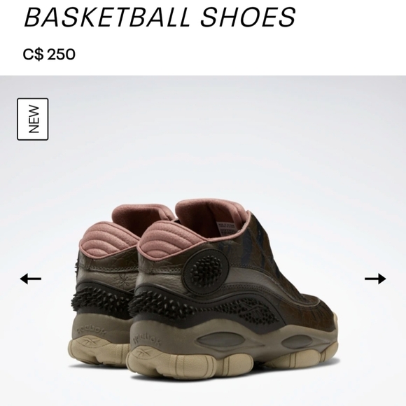 REEBOX JURASSIC WORLD THE ANSWER DMX BASKETBALL SHOES - Picture 9 of 9